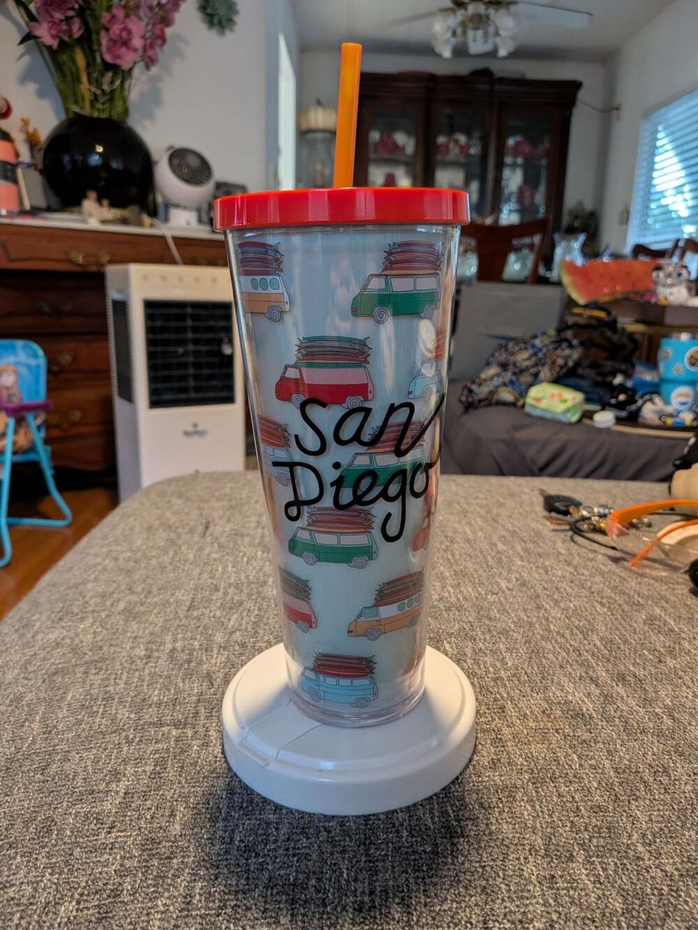 Starbucks San Diego Tumbler Size 24oz Cold Cup Vans Surfboards